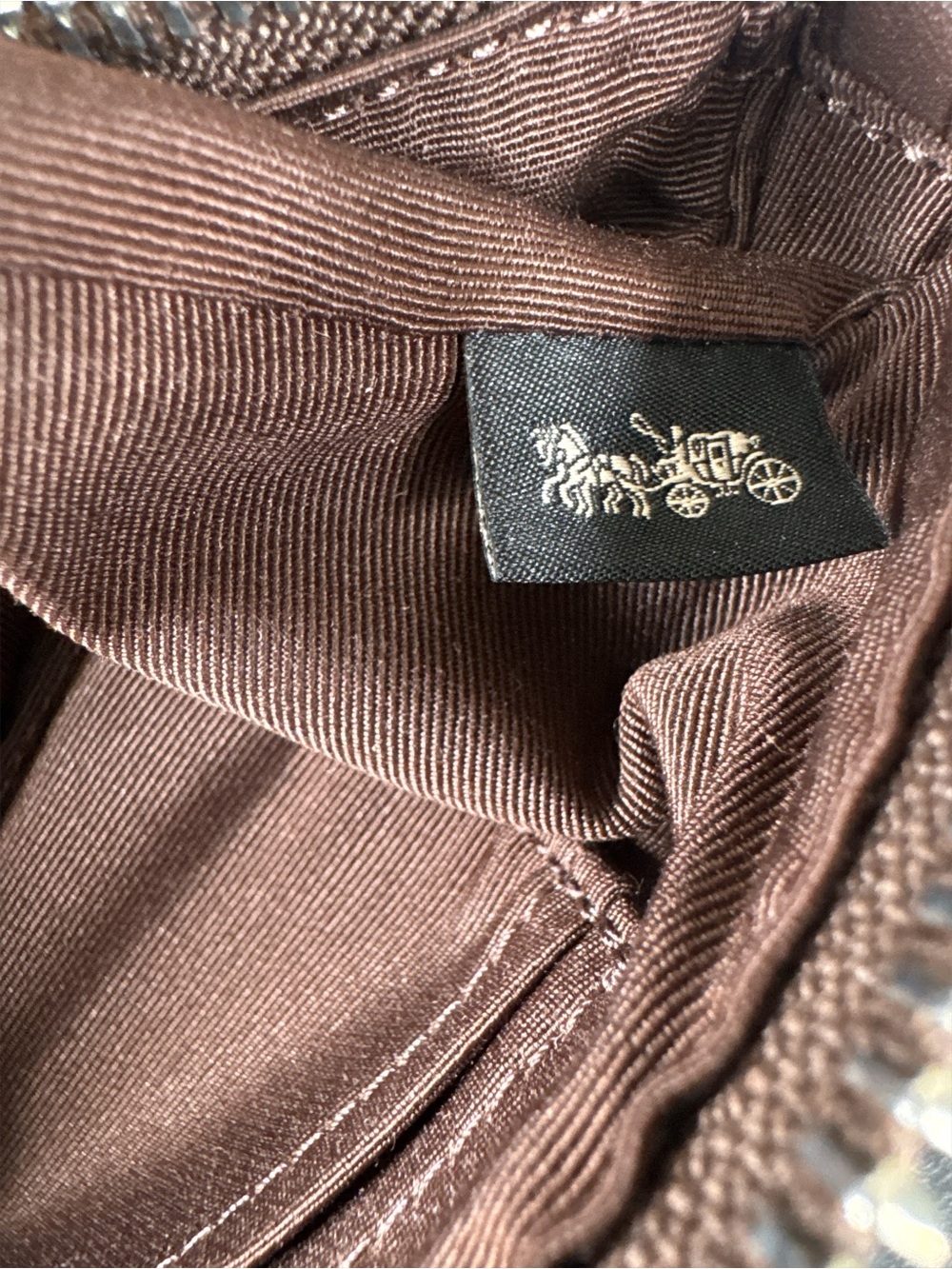 COACH Nolita 19 in Calf Hair with Cow Print - Picture 11 of 13